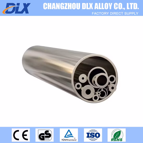 China Factory Price Seamless Welded Titanium Alloy Pure Titanium Tube