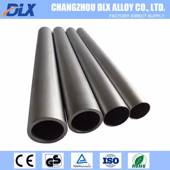 China Factory Price Seamless Welded Titanium Alloy Pure Titanium Tube