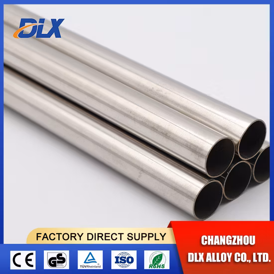 China Factory Price Seamless Welded Titanium Alloy Pure Titanium Tube