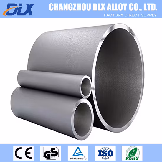 China Factory Price Seamless Welded Titanium Alloy Pure Titanium Tube