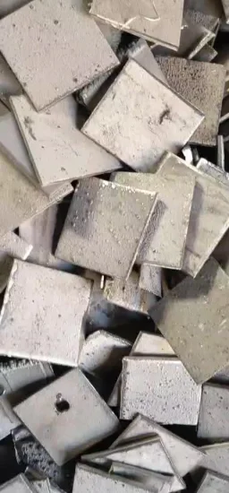 Matériau en nickel de haute qualité Matériau métallique Nickel électrolytique Fabricants de feuilles de nickel Ventes directes 99,99% Nickel Palte